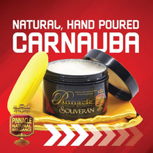 Load image into Gallery viewer, Luxury Carnauba Wax - Pinnacle Souveran - 8 oz. for Dark Colors &amp; Clear Shine