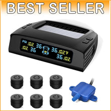 Load image into Gallery viewer, Advanced Solar TPMS for RV Trailers - 6 Sensors, 50ft Range, Energy Efficient