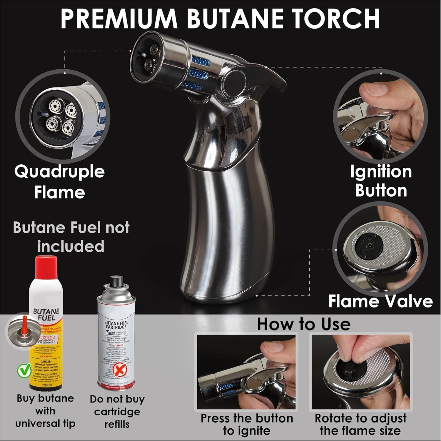 8 Flavor Whiskey Smoker Kit with Wooden Box - Elevate Your Drinking Experience