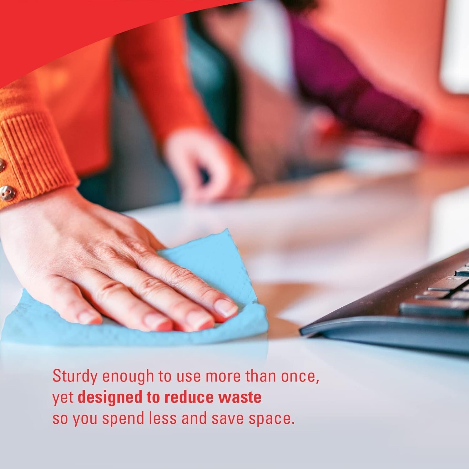 Strong & Lightweight X60 Cloths - 1,100 Sheets of Perforated Cleaning Power