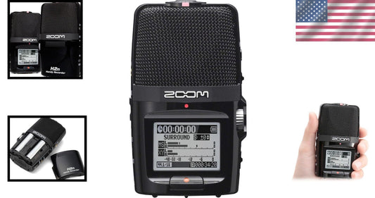 Versatile Portable Recorder with Ambisonics Mode for Creative Audio Capture