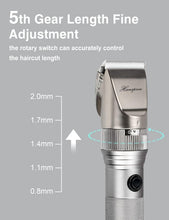 Load image into Gallery viewer, Quiet Dog Clipper with Titanium Blade - Ideal for Thick Coats &amp; pet grooming