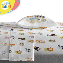 Load image into Gallery viewer, Bluey &amp; Friends 4-Piece Toddler Bedding Set – Soft Microfiber Dream Collection