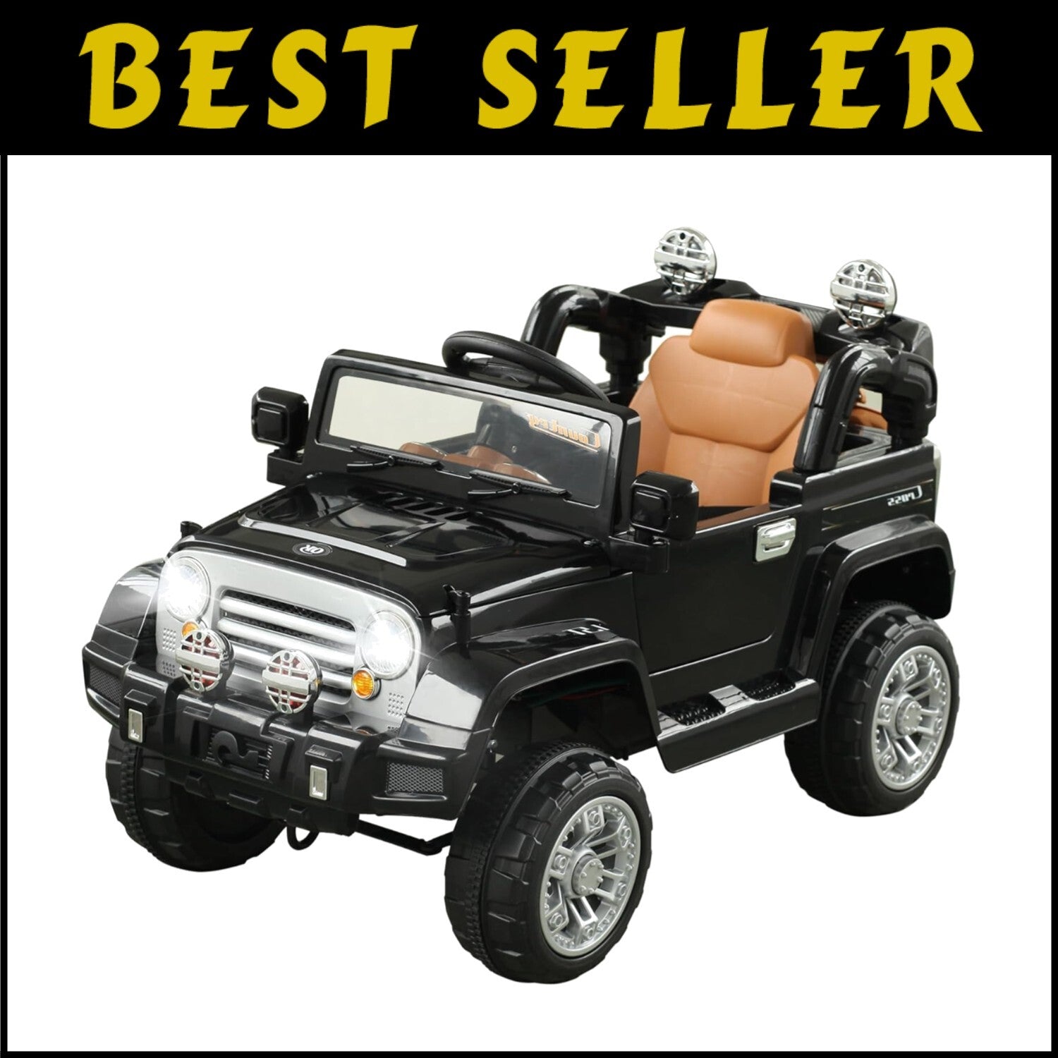 Electric Kids Ride-On Car with MP3, Remote Control, and Safety Seat Belt