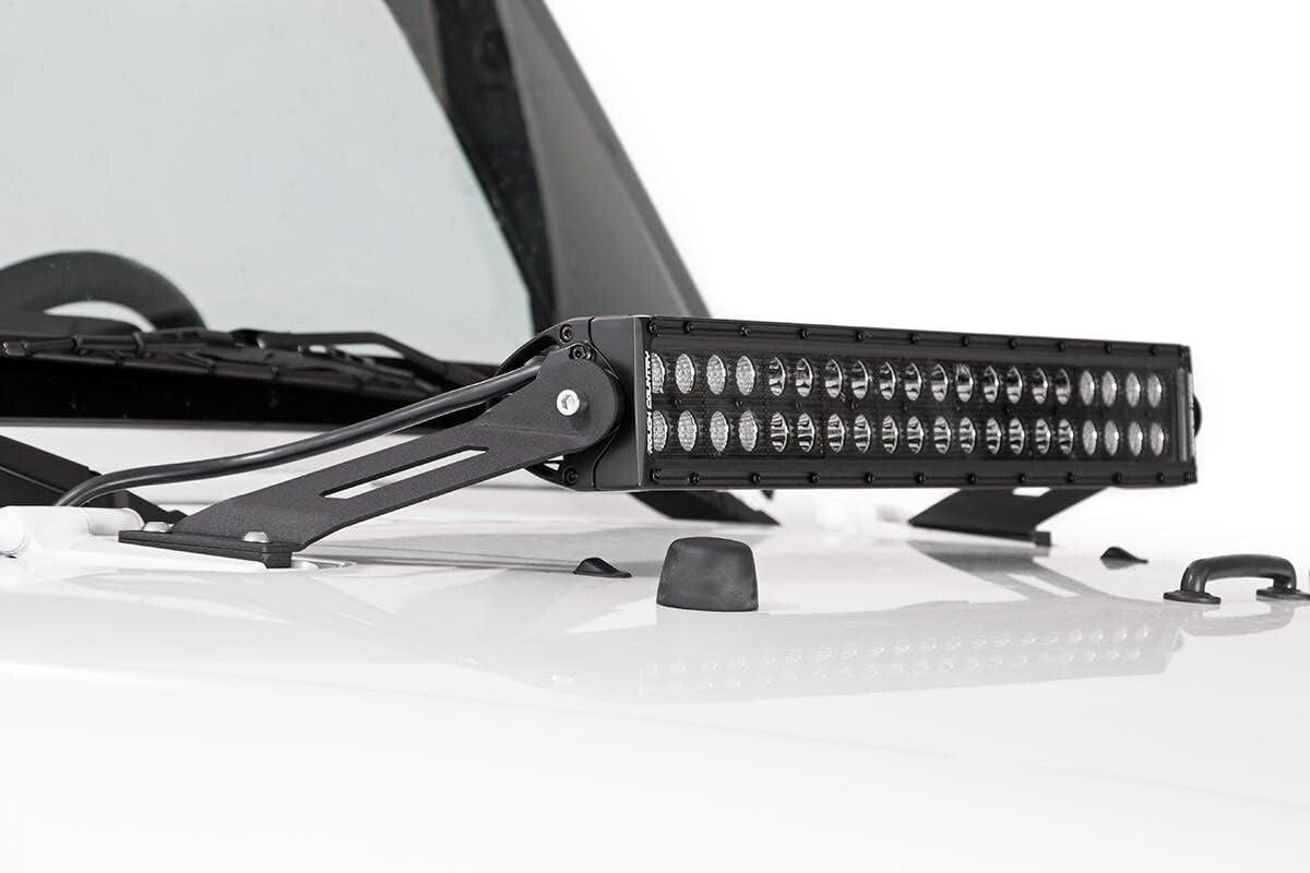 20-Inch CREE LED Light Bar with 9600 Lumens - Perfect for Nighttime Adventures