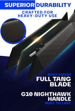 Load image into Gallery viewer, High-Performance 7-Inch Nakiri Knife - Black Titanium Coated &amp; Comfortable Grip