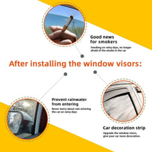 Load image into Gallery viewer, JDM Style 4-Pc Window Visor Set for Honda Civic 2006-2011 - Acrylic Design