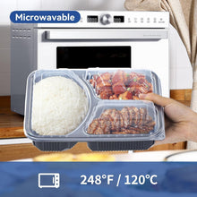 Load image into Gallery viewer, Professional-Grade 40 BPA-Free Meal Prep Containers – 38oz for Portion Control