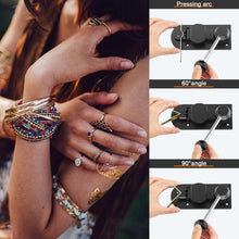 Load image into Gallery viewer, Professional Jewelry Making Ring Bender with Solid Steel and Nylon Stencils