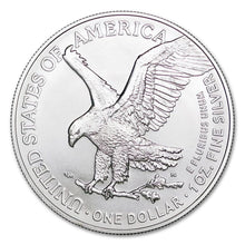 Load image into Gallery viewer, 10 x 1 oz American Eagle Silver Bullion Coins in Original Tube - 2024 Edition