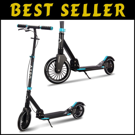 Versatile Kick Scooter for Kids 8-12, Teens & Adults - Maximum Safety & Comfort