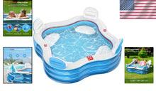 Load image into Gallery viewer, Fun Summer Inflatable Pool with Seats for Family - Easy Inflation &amp; Storage