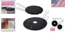 Load image into Gallery viewer, Set of 2 Cast Iron Heat Diffusers - 8.25'' &amp; 6.75'' for Gas and Electric Stoves