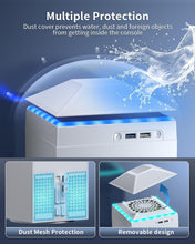 Load image into Gallery viewer, Auto Cooling Fan with Colorful Light Strip for Xbox Series X - Dust Proof Design