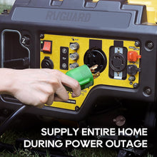 Load image into Gallery viewer, Weather-Resistant 25FT Generator Extension Cord - 10 Gauge Copper Power Solution