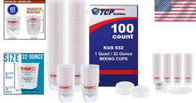 Load image into Gallery viewer, Graduated Measuring Cups – 100 Pack, Perfect for Automotive Paints &amp; Epoxy