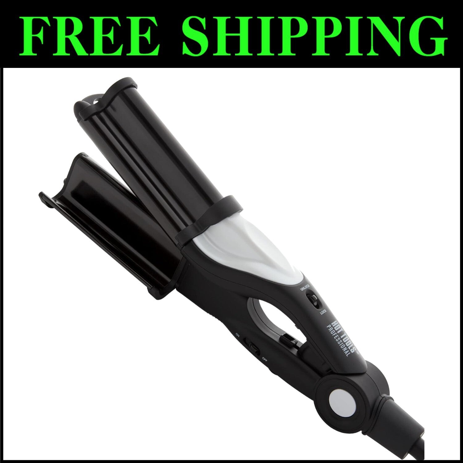 Frizz Control Deep Waver with Tangle-Free Cord & 430°F Heat Capability