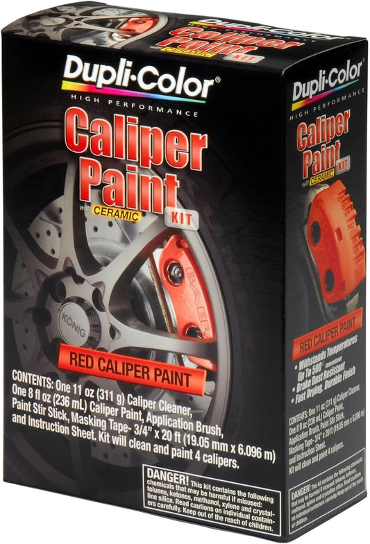 Ceramic Brake Caliper Paint - High Gloss, Chipping Resistant, Easy Application