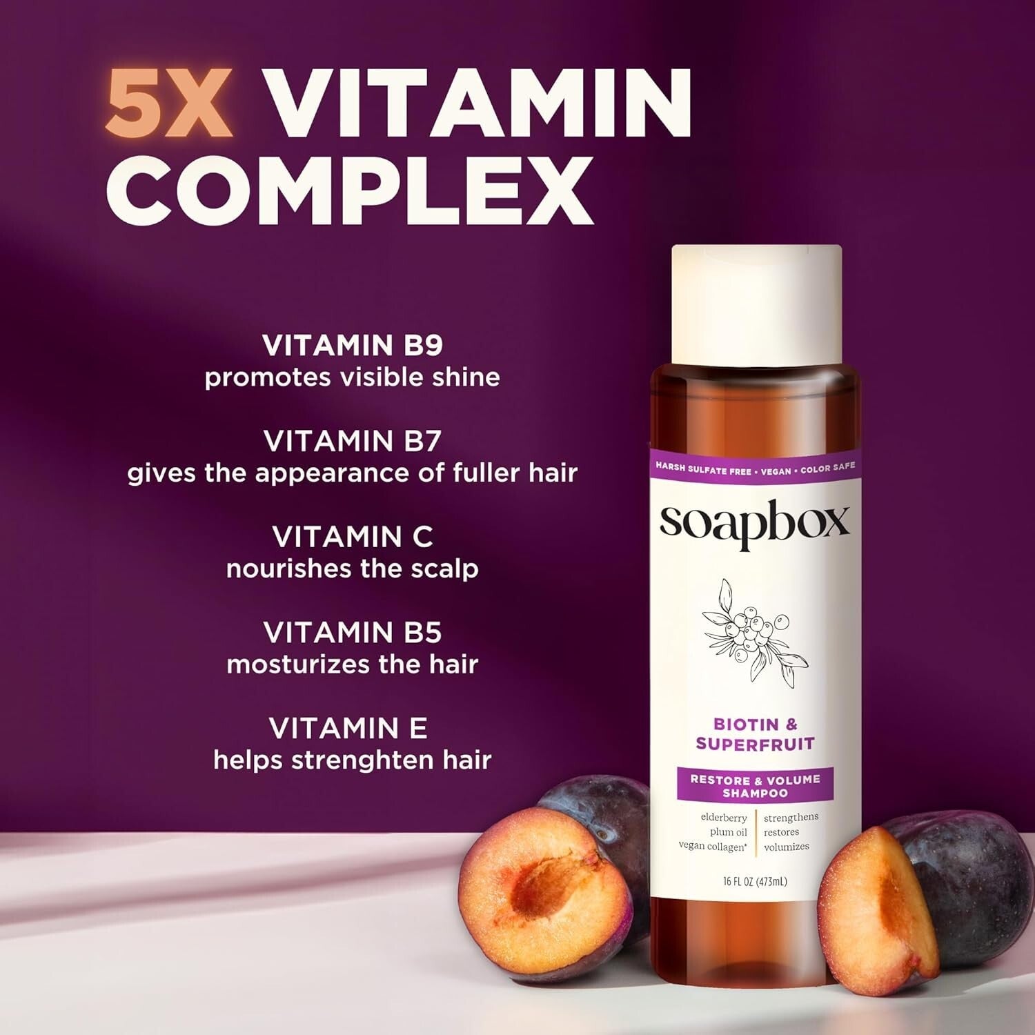 Revitalizing Superfruit Shampoo & Conditioner Set - Eco-Friendly & Nourishing