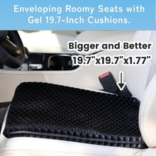 Load image into Gallery viewer, Pain-Relief Gel Seat Cushion with Non-Slip Bottom - Perfect for All Chairs