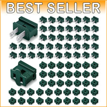 Load image into Gallery viewer, Versatile 100-Pack Male &amp; Female Vampire Electrical Plugs - Christmas Ready!