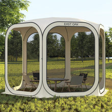 Load image into Gallery viewer, Compact 10x10 FT Pop-Up Screen Room with Carry Bag - Ideal for Family Gatherings