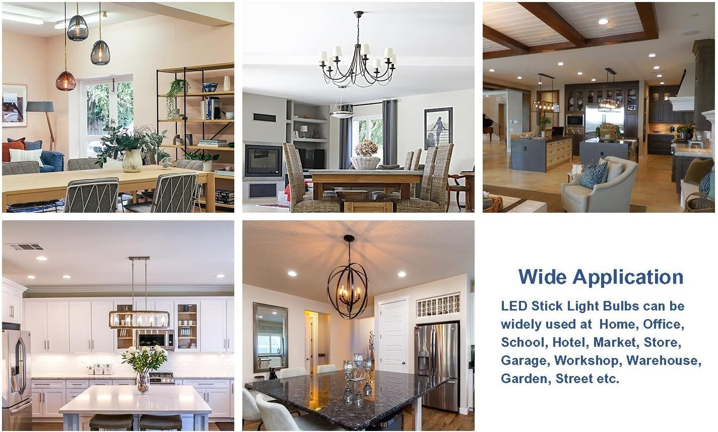 12 Pack Soft White E26 LED Light Bulbs - 60W Equivalent, Enclosed Fixture Rated