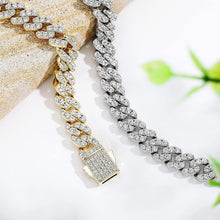 Load image into Gallery viewer, Chunky Cuban Link Anklet - 14K Gold 6x Plated with Sparkling Cubic Zirconia