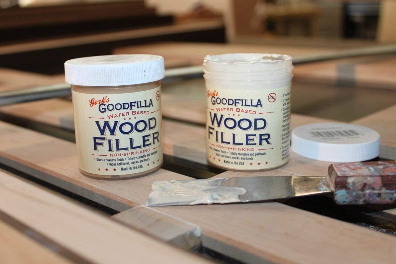 Water-Based Ebony Wood and Grain Filler - 1 Gallon, Perfect for Woodworking