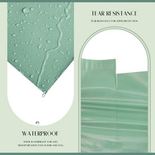 Load image into Gallery viewer, Versatile Large Shipping Envelopes (24x24, 100 PCS) - Grayed Jade Green Mailers