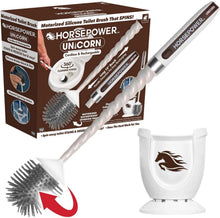 Load image into Gallery viewer, As-Seen-On-TV Unicorn Motorized Toilet Brush - 360° Cleaning Power Made Easy