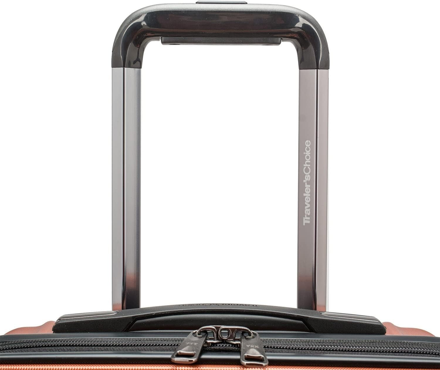 Durable 25-Inch Orange Polycarbonate Hardside Spinner Luggage Set - Travel in...