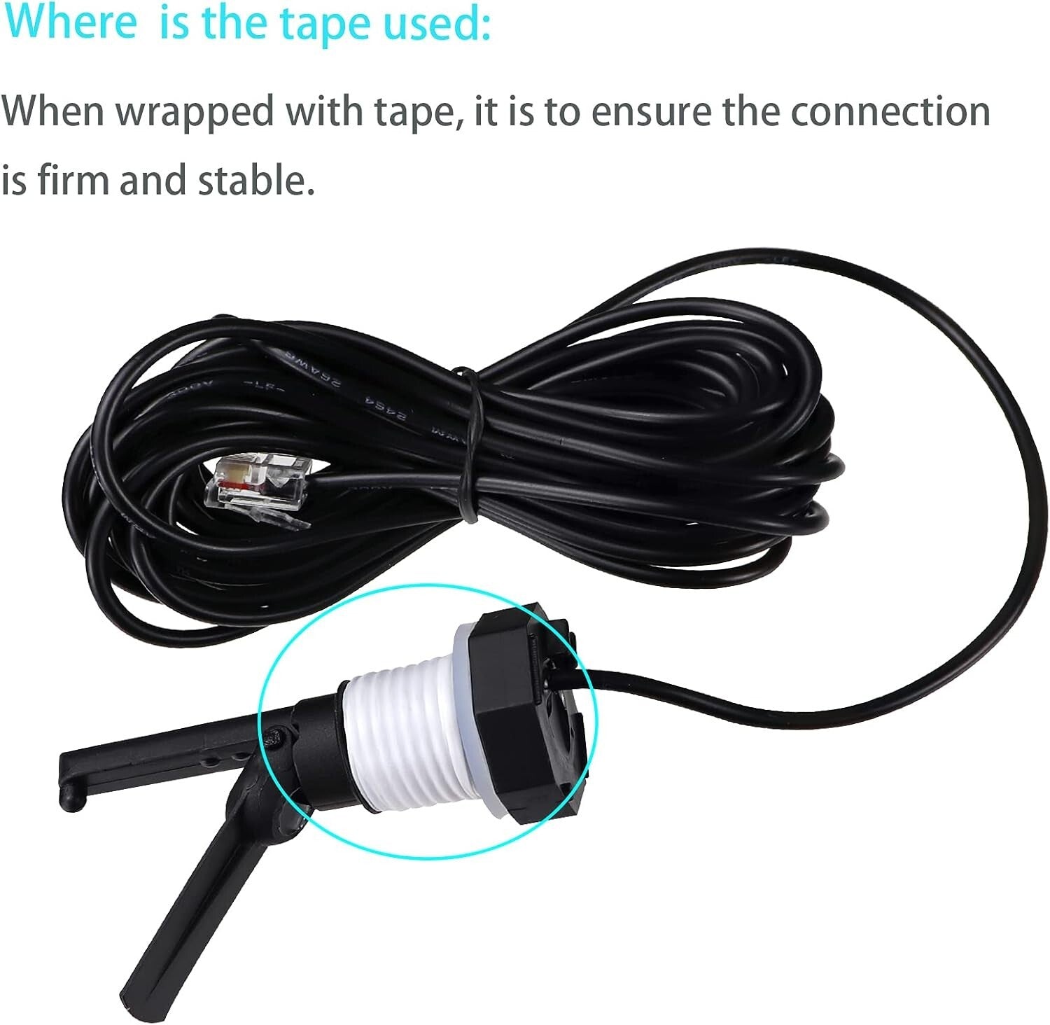 15-Foot Pool Flow Switch Assembly: Compatible with Goldline & Aqua Rite Systems