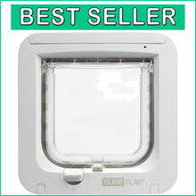 Load image into Gallery viewer, Elegant Microchip Cat Flap - Selective Entry Door with One-Button Programming