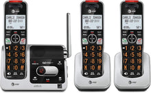 Load image into Gallery viewer, Smart Call Blocking Cordless Phone System - 3 Handsets with Intercom &amp; Answering