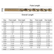 Load image into Gallery viewer, Ultimate 29 Piece Cobalt Drill Bits Set - Versatile for Wood, Plastic &amp; Metal