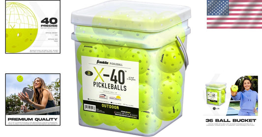 X-40 Pickleball Bulk Packs - Dive into Fun with 3, 12, 36, 50, 100, 400 Options