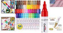Load image into Gallery viewer, Versatile 54-Pack Permanent Paint Markers for All Crafts – Oil-Based Ink