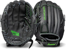 Load image into Gallery viewer, Versatile Lime Softball Glove - 12.5" Lightweight &amp; Adjustable for All Ages