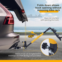 Load image into Gallery viewer, Foldable Hitch Bike Rack for Cars, SUVs &amp; Trucks - Fits 1-1/4" &amp; 2" Receivers