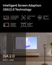 Load image into Gallery viewer, Compact 1080P Projector with 2X8W Speakers &amp; Auto Focus for Ultimate Flexibility