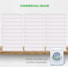 Load image into Gallery viewer, Durable 60-Pack White Terry Towels - Soft, Absorbent Washcloths for All Needs