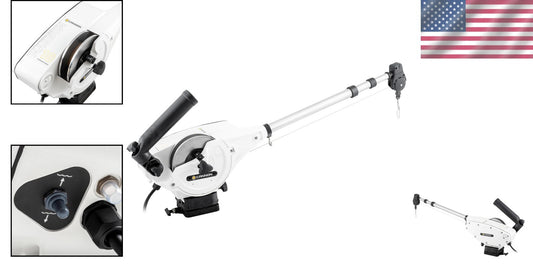 Stainless Steel Electric Downrigger with 24-53" Adjustable Boom for All Fishing