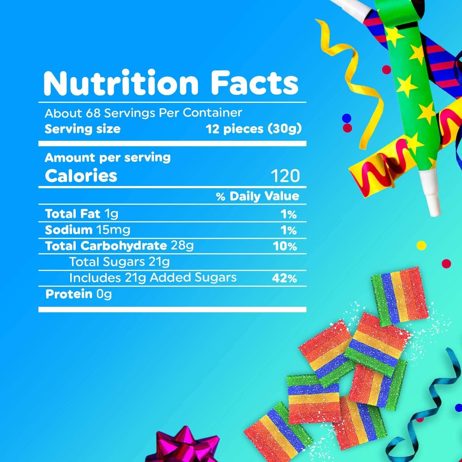 Assorted Xtremes Bites - 5 Flavor Bulk Candy for Parties, Events, and Holidays