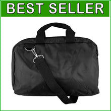 Load image into Gallery viewer, Large Black Trading Pin Bag with Removable Zip Pages - Perfect for Collectors