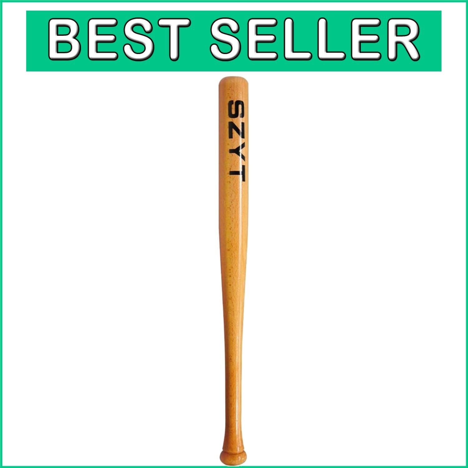 Durable 33 Inch Yellow Baseball Bat - Ideal for Home Defense & Practice