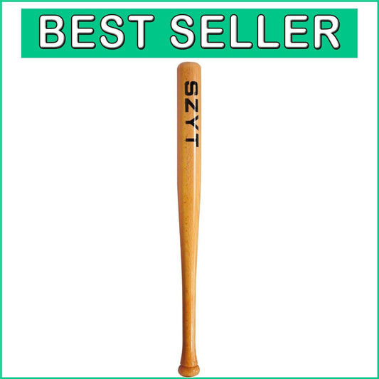Durable 33 Inch Yellow Baseball Bat - Ideal for Home Defense & Practice