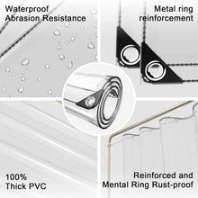 Load image into Gallery viewer, Multi-Purpose Clear Waterproof Tarp 6x20 ft - Perfect for Camping &amp; Greenhouses