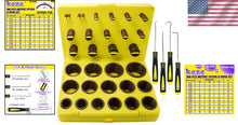 Load image into Gallery viewer, Complete 386-Piece Viton O-Ring Set - Ideal for Hydraulic &amp; Pressure Washer Use