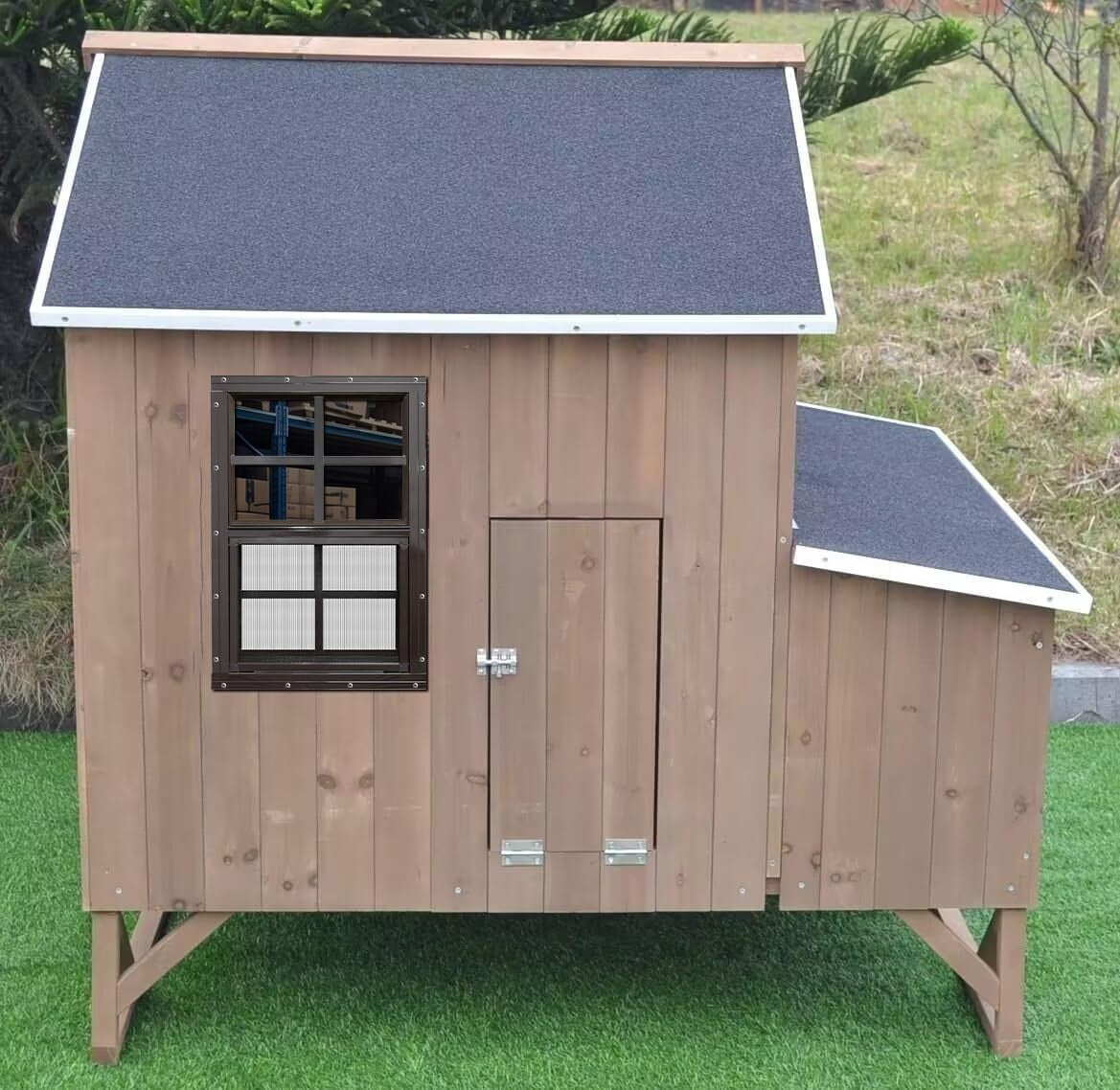 Aluminum Framed 2 Pack Shed Windows 12x18 - Perfect for Playhouses & Garages